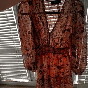 Pretty in pink dress!